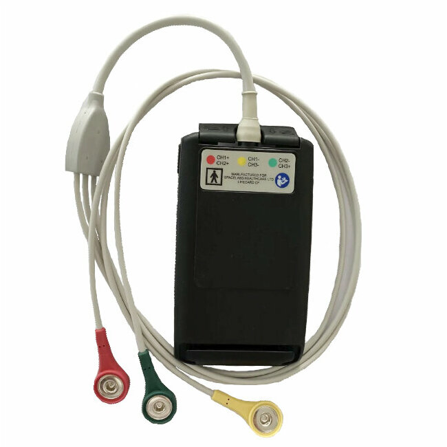 3-Wege Patientenkabel für Holter EKG Lifecard CF Spacelabs