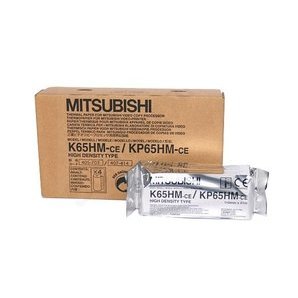 Videopapier Mitsubishi K65 HM, KP65 HM (4 Rollen)