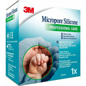 3M Micropore Silikon Pflaster