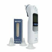  Tempo Ear Pro Thermometer  Lieferumfang (+2 AA-Batterien)