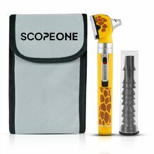 Pdiatrisches Otoskop  Ein medizinisches Otoskop fr ein Kind (LED)